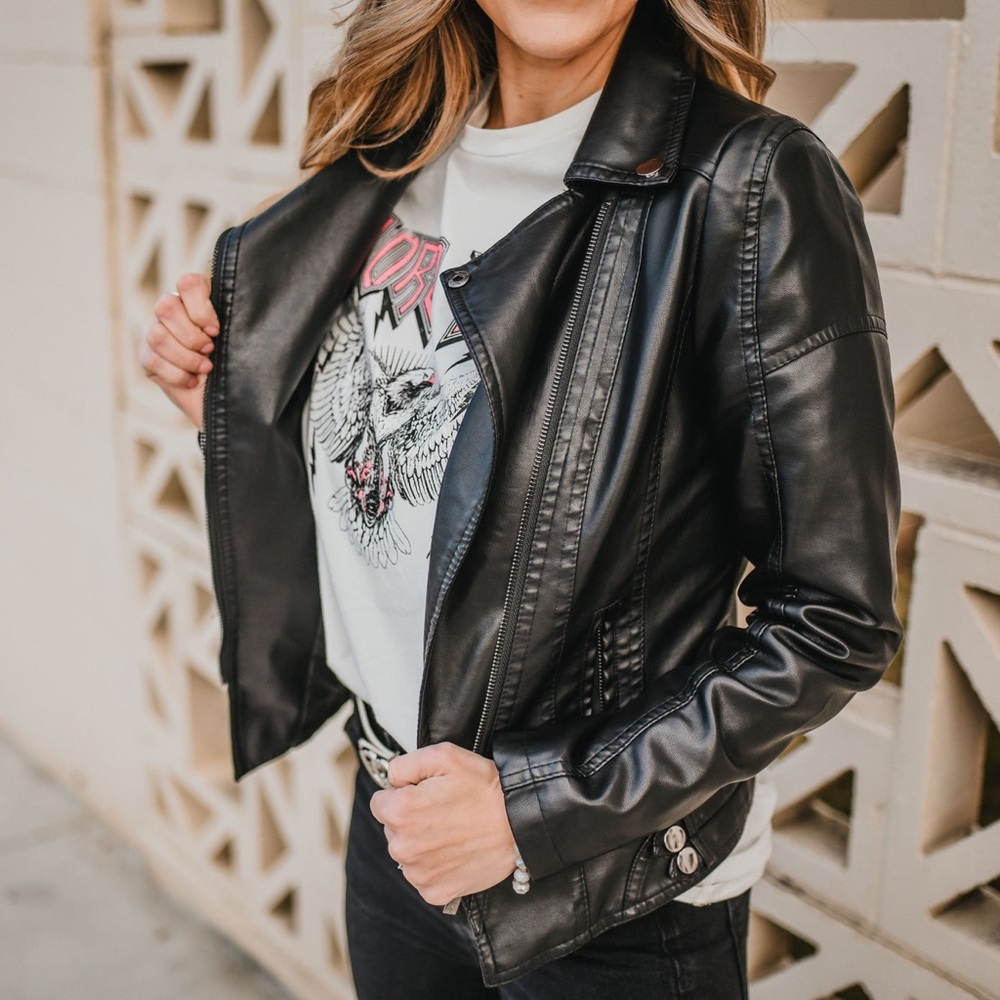 Faux Leather jacket